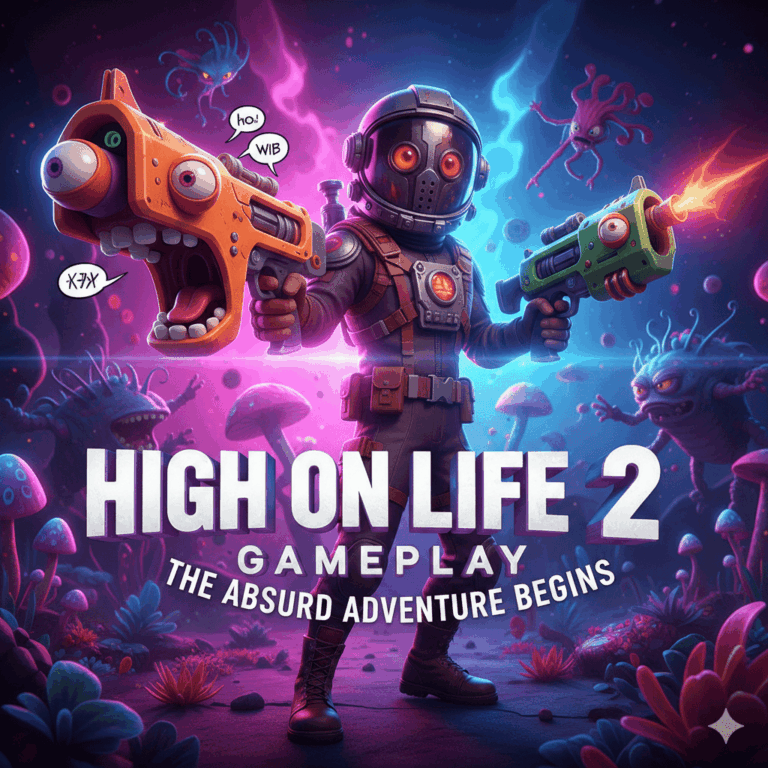 High on Life 2 Gameplay Leak: More Absurd & Brutal on PS5!