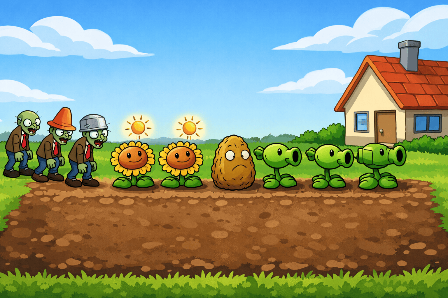 Plants-vs.-Zombies