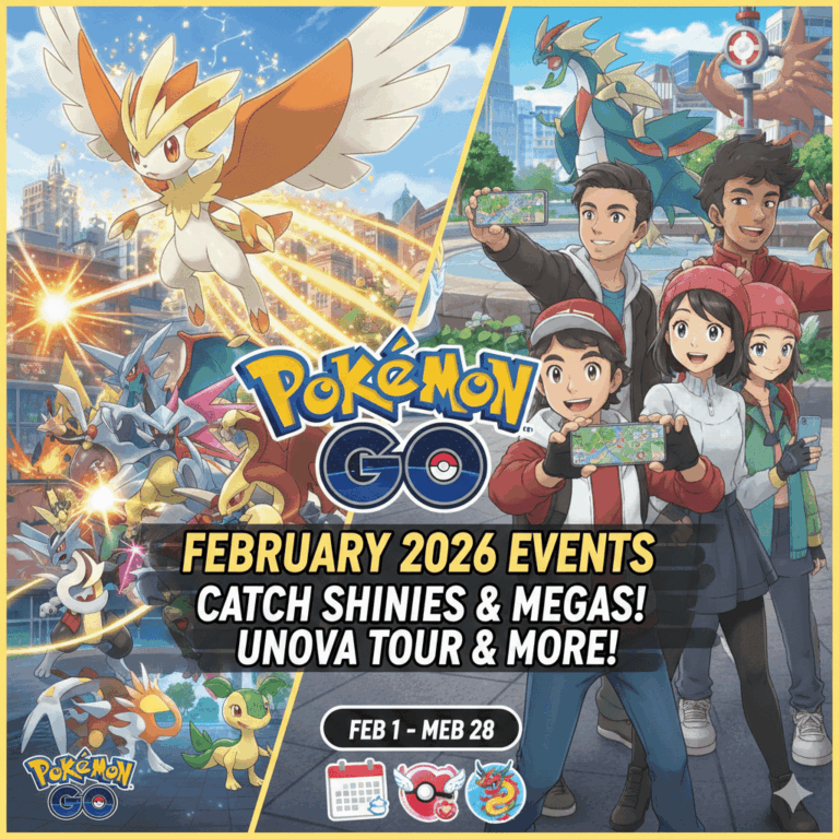 Pokemon Go February 2026 Events: Don’t Miss Out on These Rare Shinies